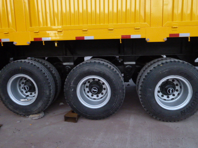 Special Vehical Manufacturing 30-60 Tons 45 Ft Semi Trailer with York Optional Axle