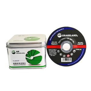 China Resin Bonded 125x3.2x22 125mm Metal Cut Off Wheel factory