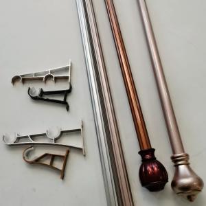China 22 Inch Single Track 7m Adjustable Ceiling Mount Curtain Rod factory