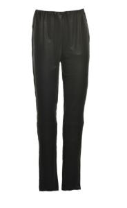 China Single Color Woven Fabric Ladies' Slim Fit Trousers Trendy Style Anti Wrinkle factory