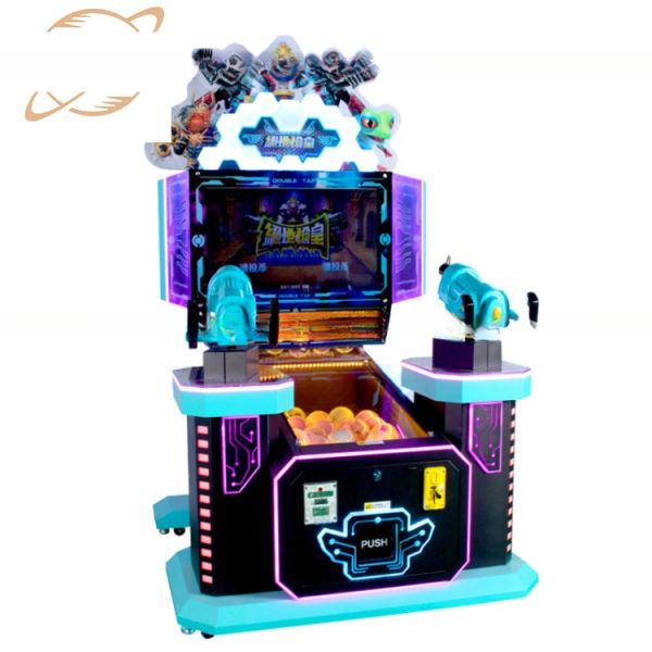 China HD Enjoyable Shooter Arcade Machine 400w With 32 Inch Display factory