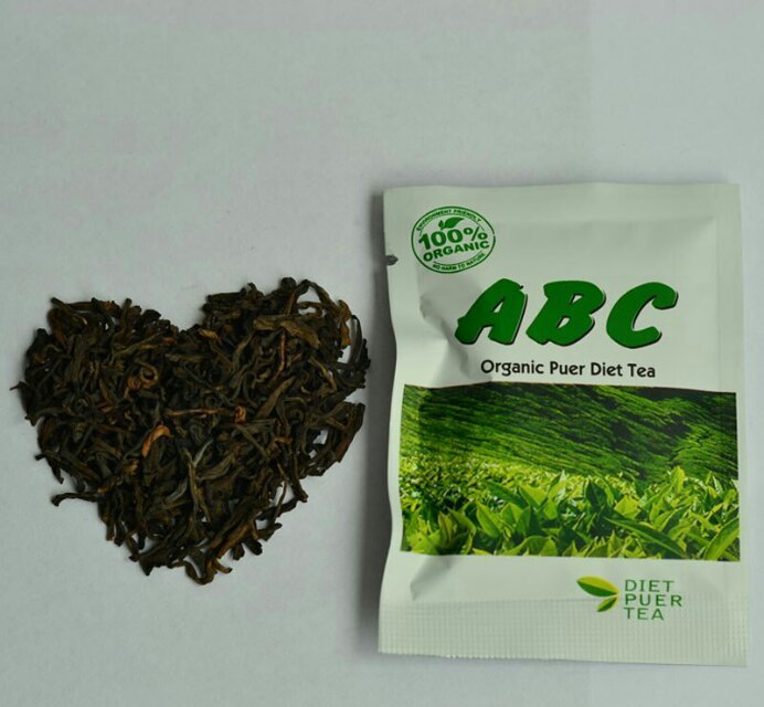 ABC Organic Puer Diet Tea, Slimming Tea