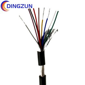 HEAT 180 C MS 9 Core Multi Core Ul4600 / Ul4622 Double Shielded Silicone Sensor