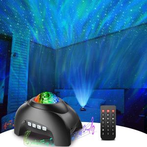 China Amazon Best Selling Bedroom Aurora Galaxy Star Projector Night Light With Speaker and White Noise on sale