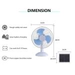 Noiseless Solar Attic Exhaust Fan 15W Camping Eco Friendly Patios Gardens