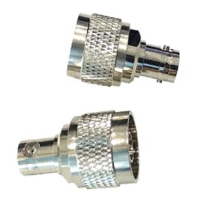 China Rf Coaxial Nickel Plated N Male To BNC Female Connector Adaptor 2500V Rms factory