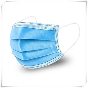 China Antivirus Sterile Face Masks , Disposable Non Woven Fabric Face Mask factory
