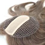 Hot Sale RAW Virgin Hair Topper Human Fish Net Women Topper Human Hair Toupee