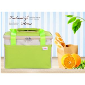 Rectangular Insulated reusable custom cooler bag aluminium foil lunch bags