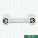 Polypropylene White Ppr Pipe Accessories Double Long Female Threaded Elbow