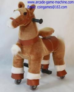 China Amusement Park Mechanical Children Animal Horse Kiddie Rides Toy factory