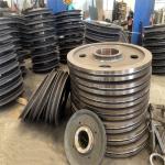Large Heavy Equipment Cold Rolled Steel Cast Steel Pulley For Heavy Duty