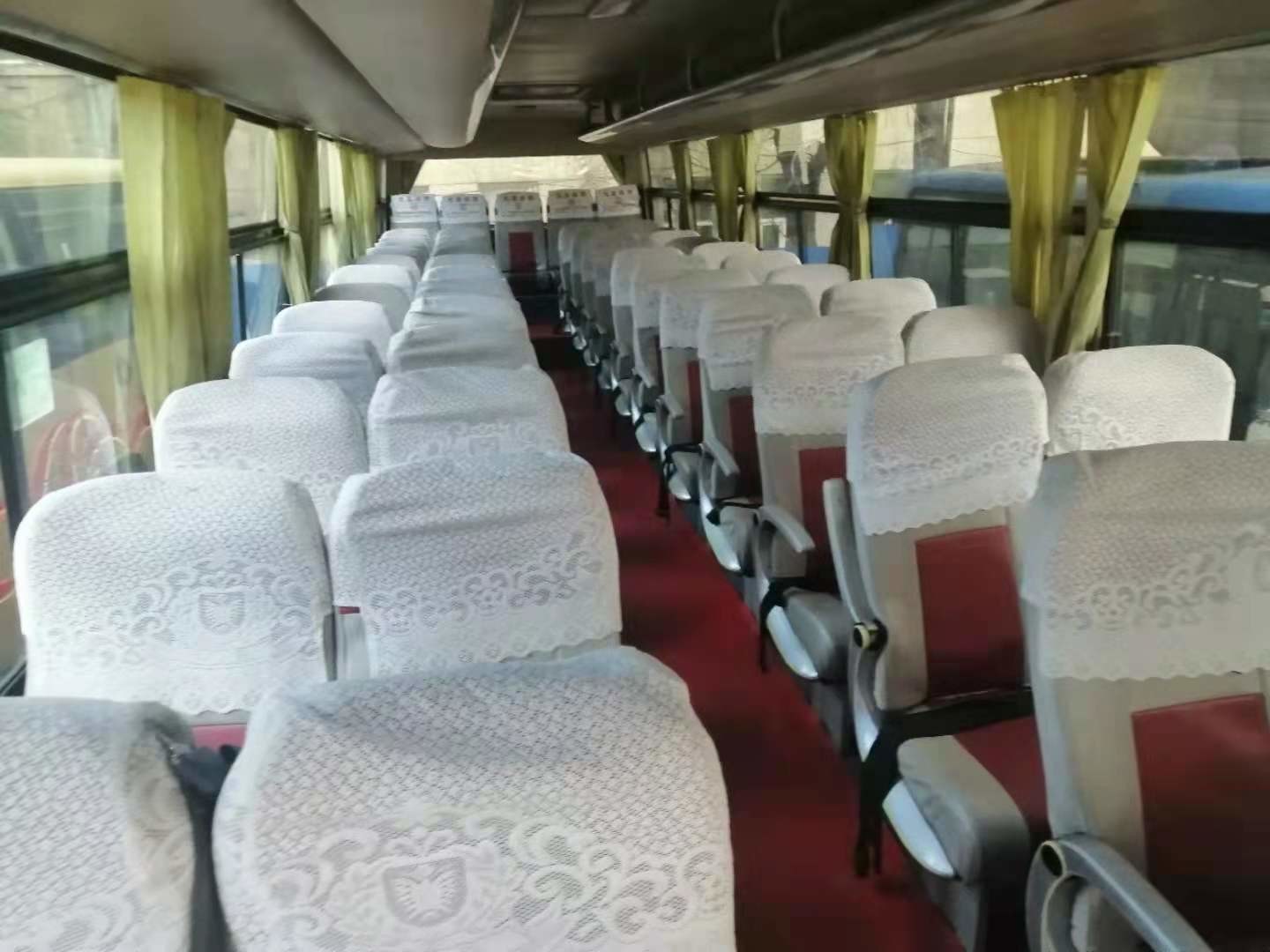 Used Yutong Bus Zk6112d 54 Seats Front Engine Bus Steel Chassis YC. 177kw Used Tour Bus