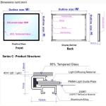KFC Slim Snap Frame LED Advertising Light Box / Outdoor LED Menu Board