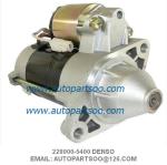 Denso Starter Motor 228000-5400 WAI 18414N 12V 9Tooth 0.9kw Kubota Mower Front