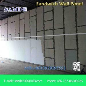 China 2440*610mm Fireproof wall insulation materials decorative bathroom composite wall panel factory