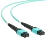 20ft Armored Cable MPO MTP Indoor 12 Core Multimode Fiber Optic Cable High