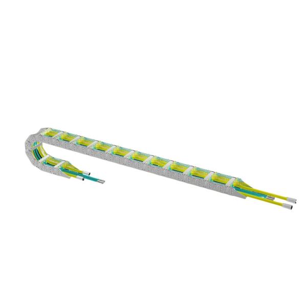 Drag Chain For CNC Machine Stainless Steel Drag Chain Metal Cable Protection