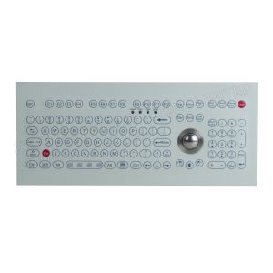 Waterproof Dustproof Industrial Membrane Keyboard Optical Trackball
