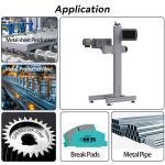 20W 30W 50W 100W Fiber Laser Marking Machine For Printing On Metal / Aluminum