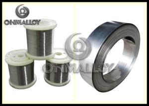 China Low Voltage Copper Alloys Constantan Ribbon / Flat Wire 8.9 g / cm3 Density factory