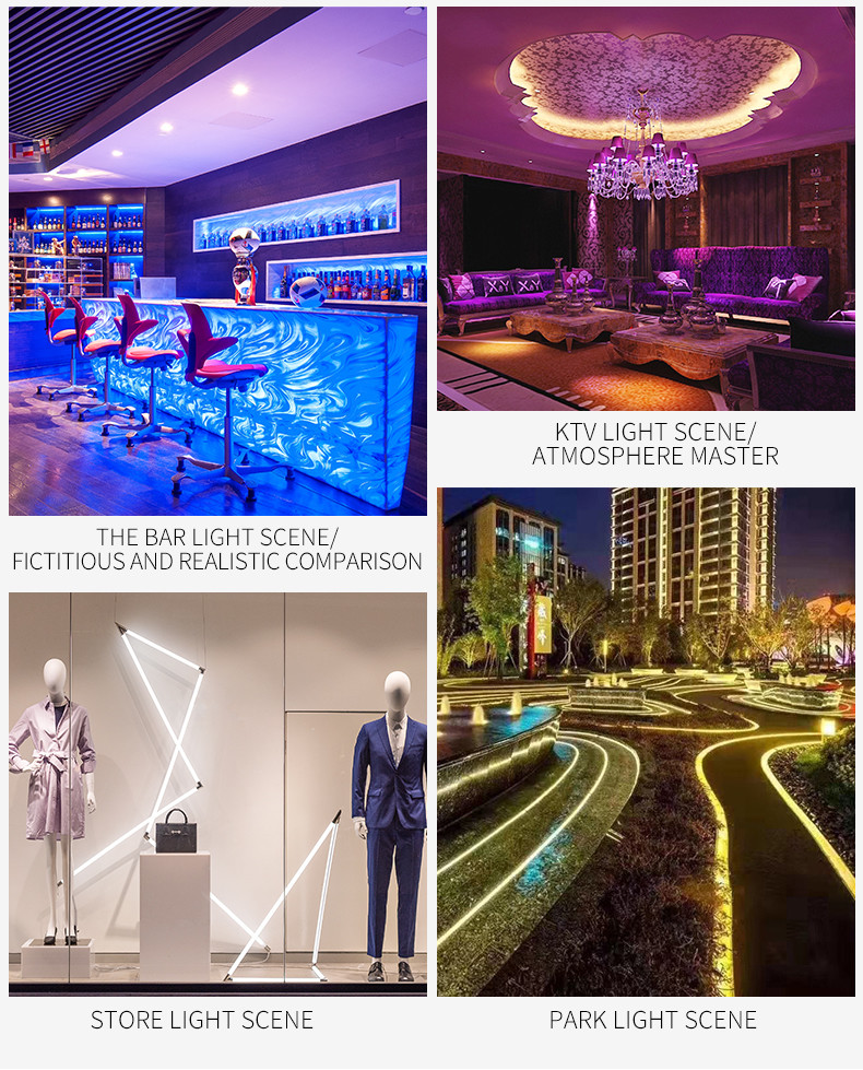 Advertising Signboard 463nm 12W 60leds/m SMD 5050 LED Strip Light