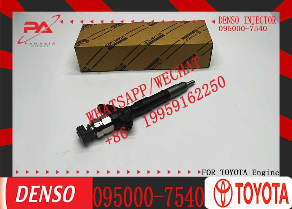 095000-7540 23670-30281 Auto Fuel Injection 0950007540 Truck Injectors 095000 7540 For Denso