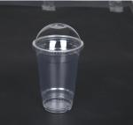 Plastic Smoothie Slush Juice Milkshake Cup Tumbler 20oz with Lid 600ml
