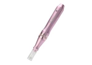 China 0.5-2.5mm Rose Gold Rotary Tattoo Machine Kit Professional Complet Wireless Tatoo Machine factory