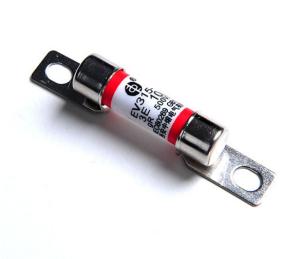 China 500VDC Road Vehicle Bolts Connecting Ceramic Automotive Fuse EV315 10A-500A factory