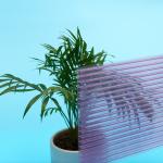 Luxury 25mm Hollow Core Polycarbonate Sheet 2100x6000mm