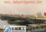 Pontoon Bailey bridge/steel bridge design/bailey bridge