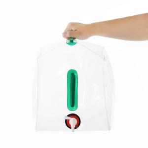 China PVC Collapsible Water Jug 1L-3L Outdoor Foldable Travel Shower For Camping factory