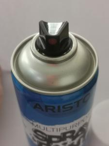 China Thermoplastic Acrylic Resins 400ml Aerosol Spray Paint Male Valve factory