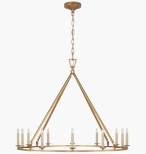 China Vsual Comfort Darlana Large Single Ring Chandelier CHC 5174 factory