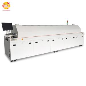 China Reliable Reflow Soldering Equipment 10 Zone Reflow Oven For Smt Industries factory