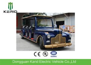 China Long Wheelbase Spacious Passenger Cabin Electric Vintage Cars With 11 VIP Seats factory