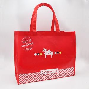 China Fine Sewing Designed Non Woven Bag &amp; Shopping Bag/ 100% Square Shape Non-Woven Shopping bag factory