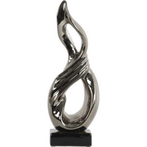 China Gold Abstract Garden Sculpture Surface Brushed Abstract Table Sculptures factory