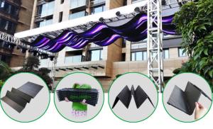 China Hot selling 6mm flexible LED screen for events and concerts factory