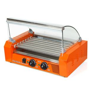 China 7Pcs Hot Dog Roller Machine 45CM Roller Length CE SAA Certificated on sale