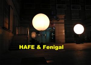 China Halogen 4000w Dimmable Pole Moon Balloon Light factory