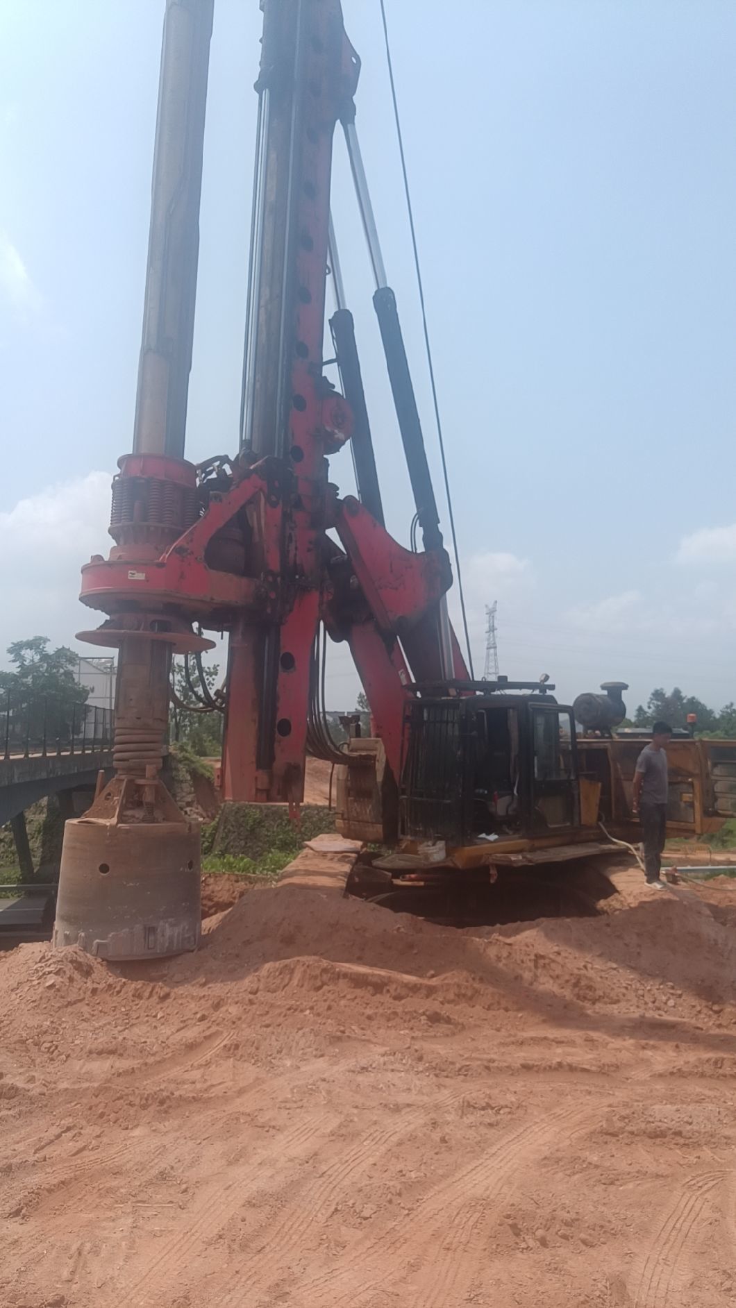 China Top Brand Good Original Condition Pile Machine Sy 2019 Sr285r Rotary Drill Rig Foundation Equipment