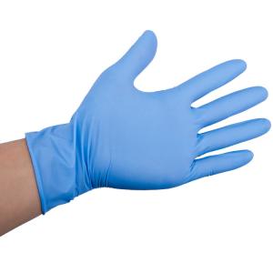 China Signo 8 Mil Nitrile Mechanics Gloves Tensile Resistance En374 Nitrile Gloves factory