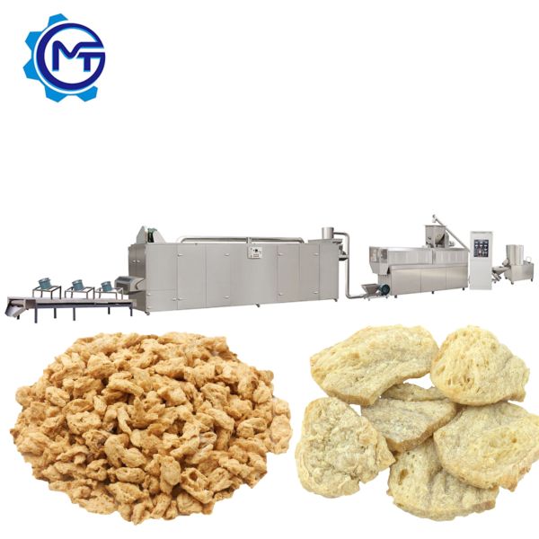 China Screw Extruder Soya Protein Forming Machine factory