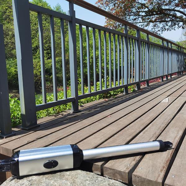 Automatic Dual Swing Gate Motor Heavy Duty 12v Electric Gate Motor 24VDC For