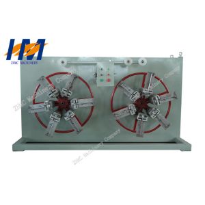 Double Disk Pipe Coiler Machine High Automation PLC Servo Controlled