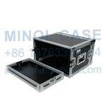 14 6 Space 6U ATA Effects Rack Flight Tour Case 19 Wide 14 Deep