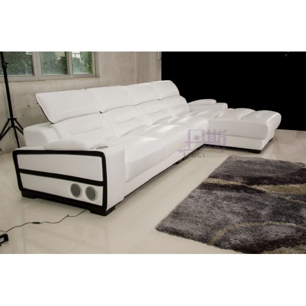 China Sectionals genuine leather sofa set home furniture h5503 factory