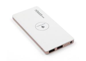 China Plastic Wireless Portable Chargers Power Bank 10000mAh Compatible With Smart Phones factory